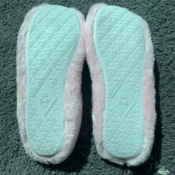 NWT Women's Peony Pink Memory Foam Ballerina Flexible Slippers machine wash - Picture 6 of 8